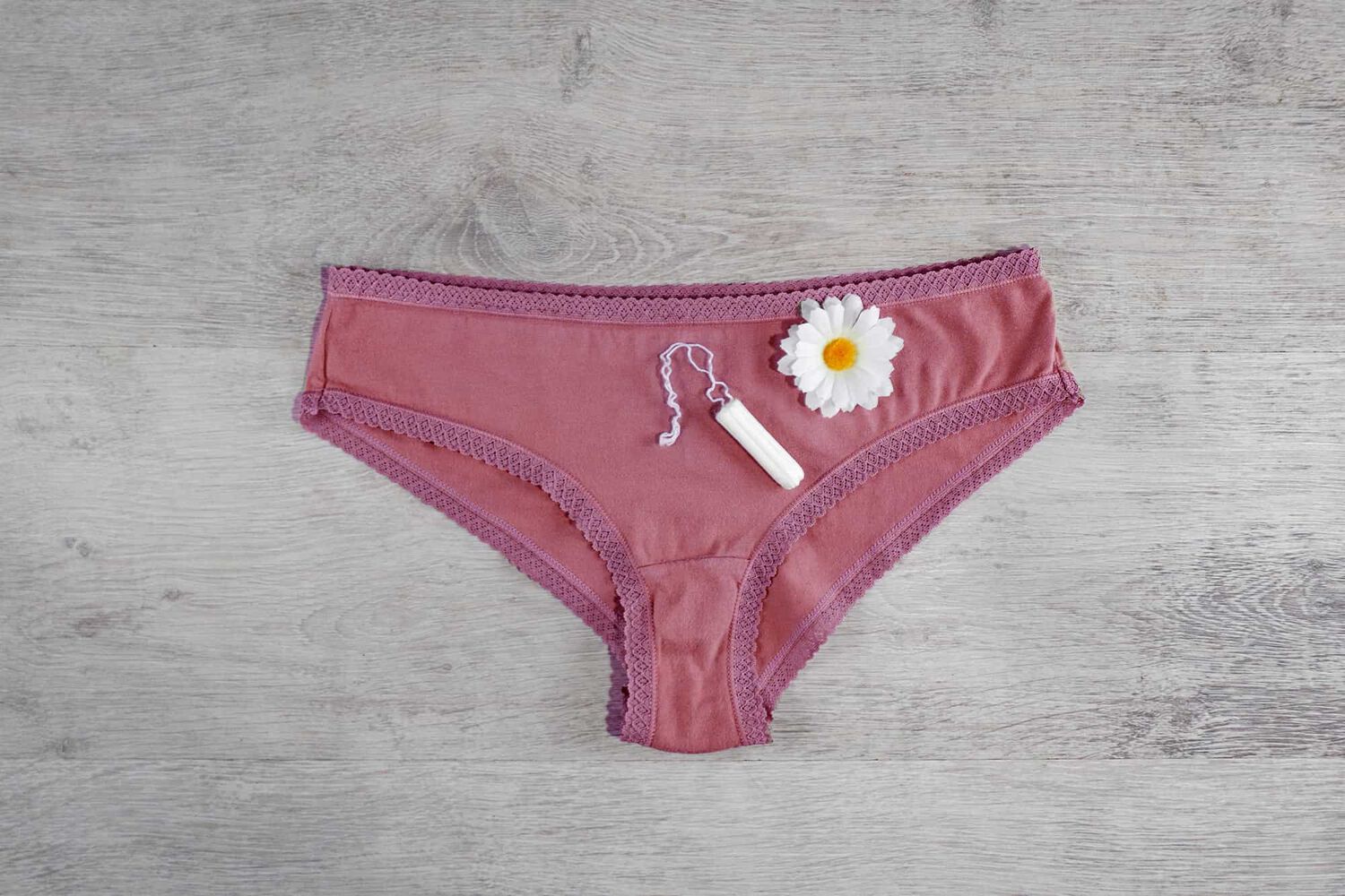 Menstrual panties made of cotton, pain-relieving, Wellness
