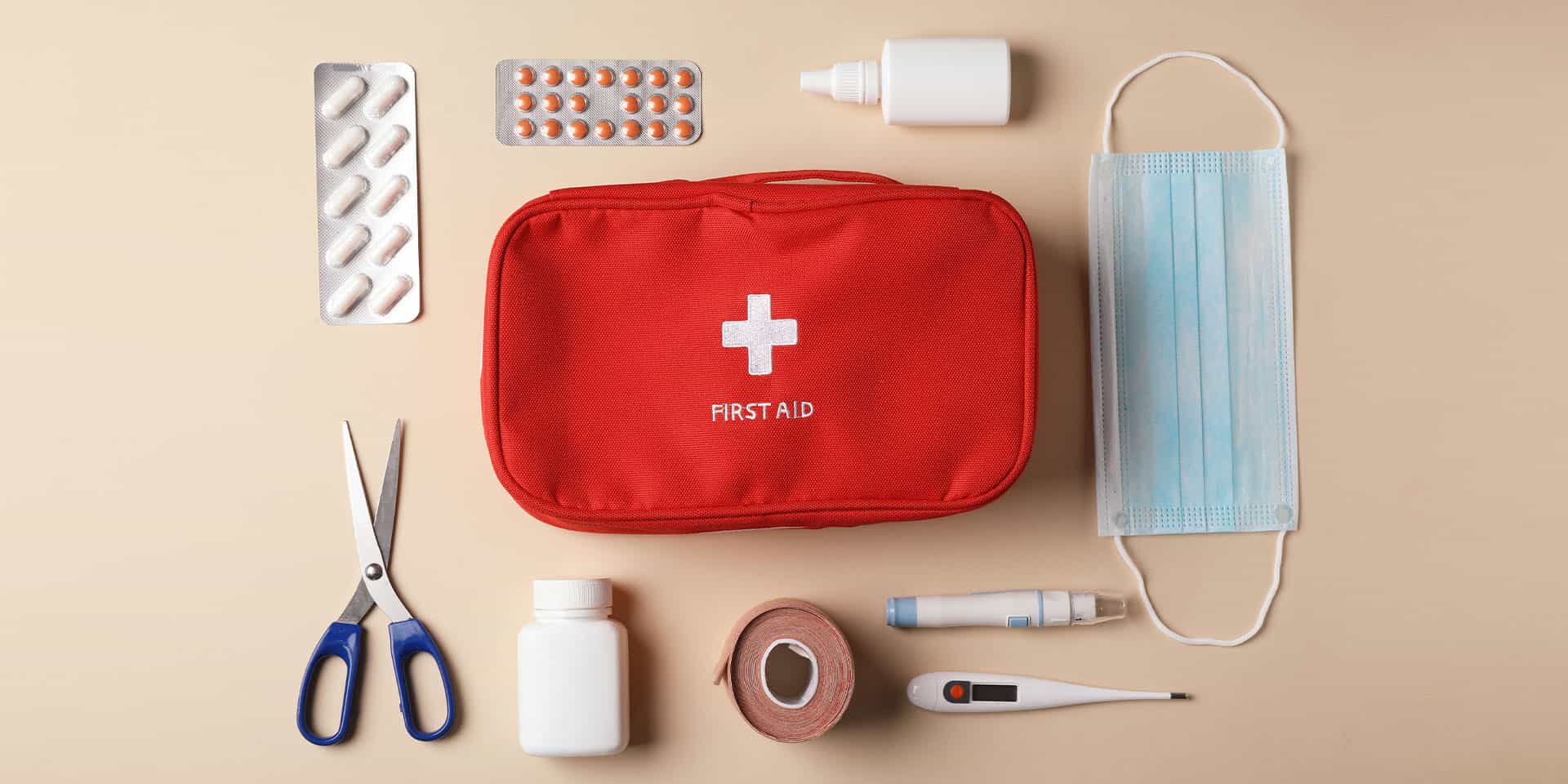 A First Aid kit A First Aid kit