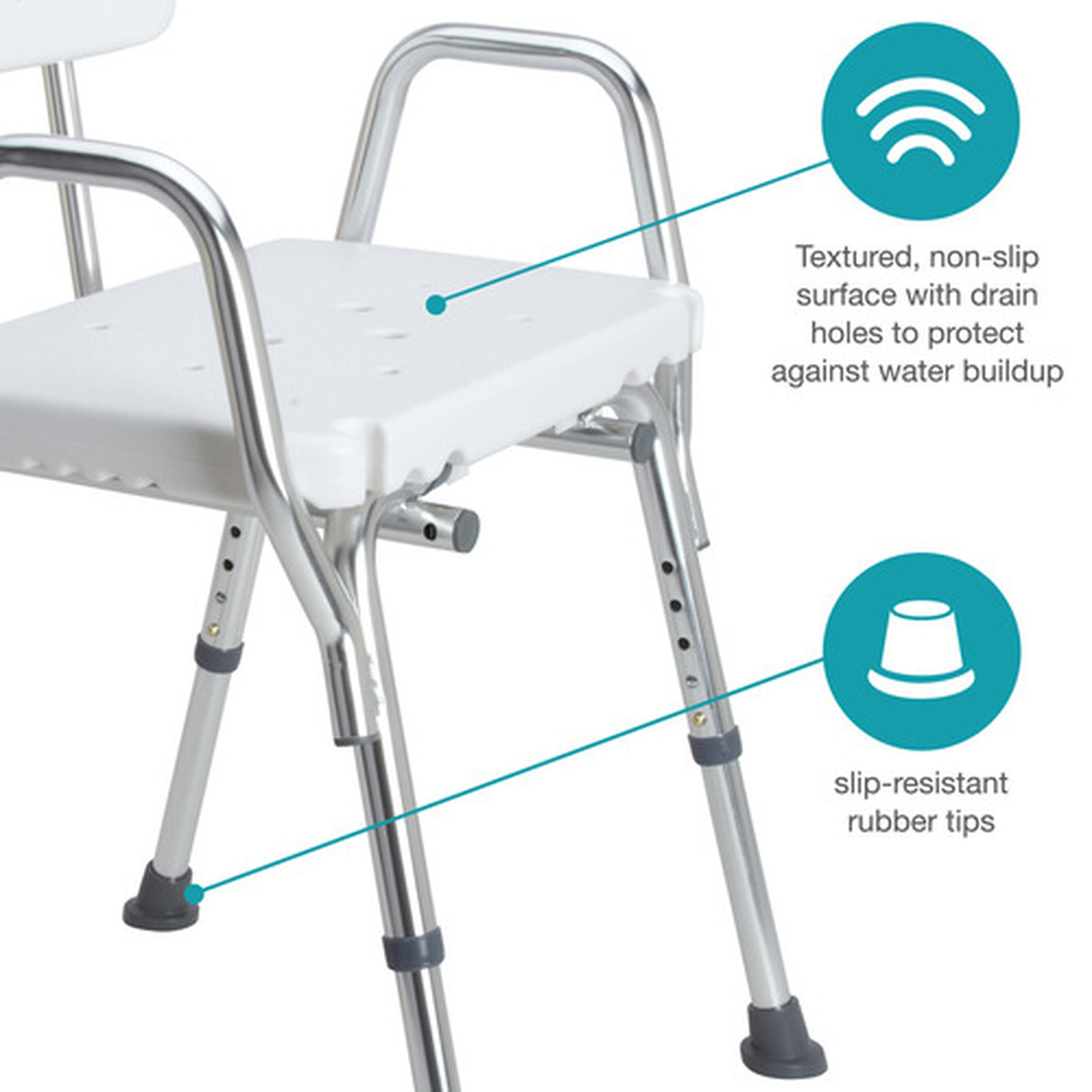 FSA Eligible DMI® Heavy Duty Bath and Shower Chair FSA Store