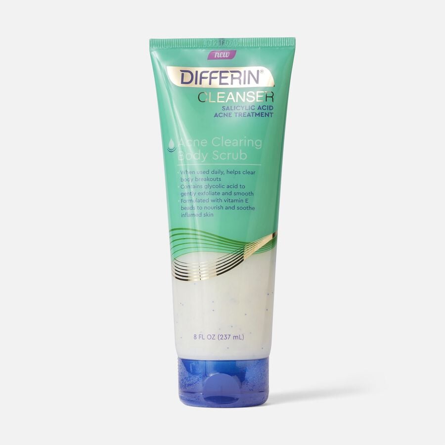 Differin Acne-Clearing Daily Body Scrub, 8 oz., , large image number 0