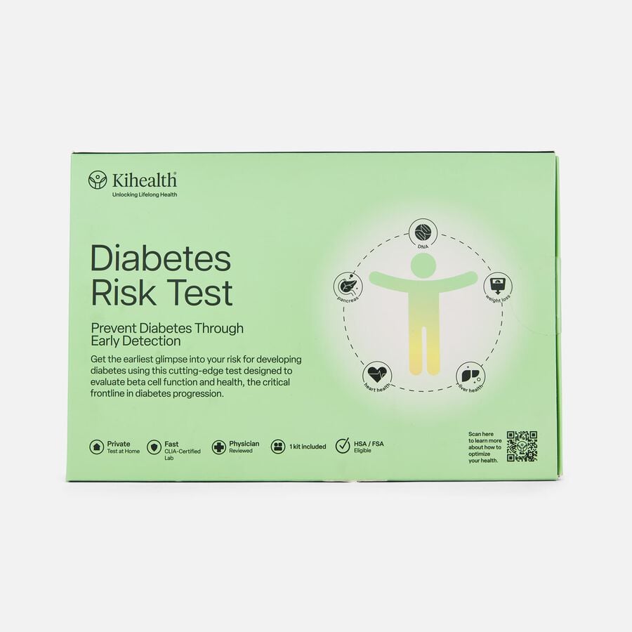 Kihealth Diabetes Risk Test - Earliest Detection Test for Diabetes, , large image number 0