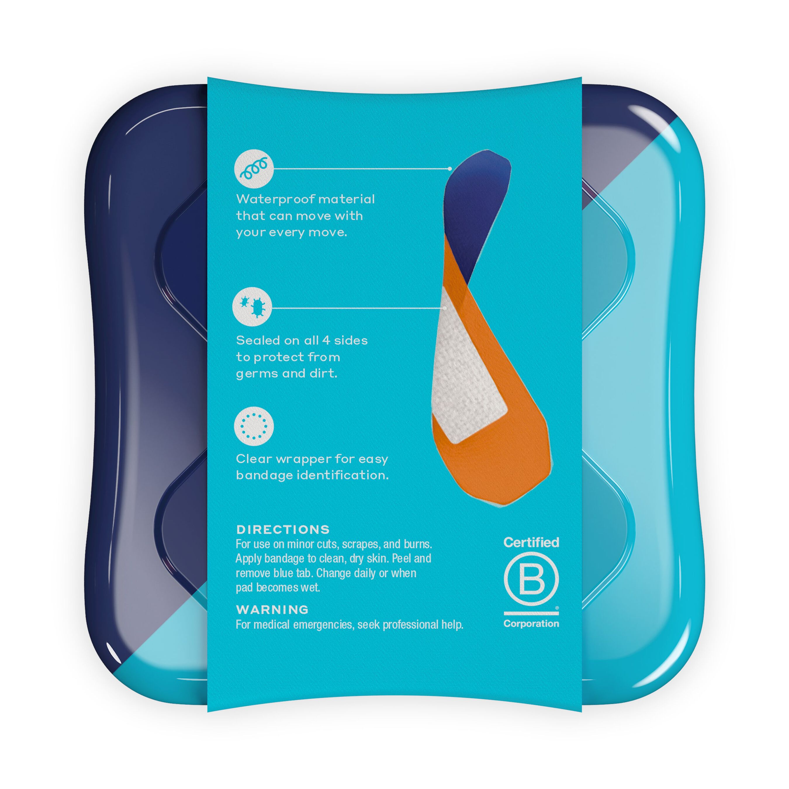 Welly Waterproof Bravery Badges Assorted Waterproof Bandages 39 ct.