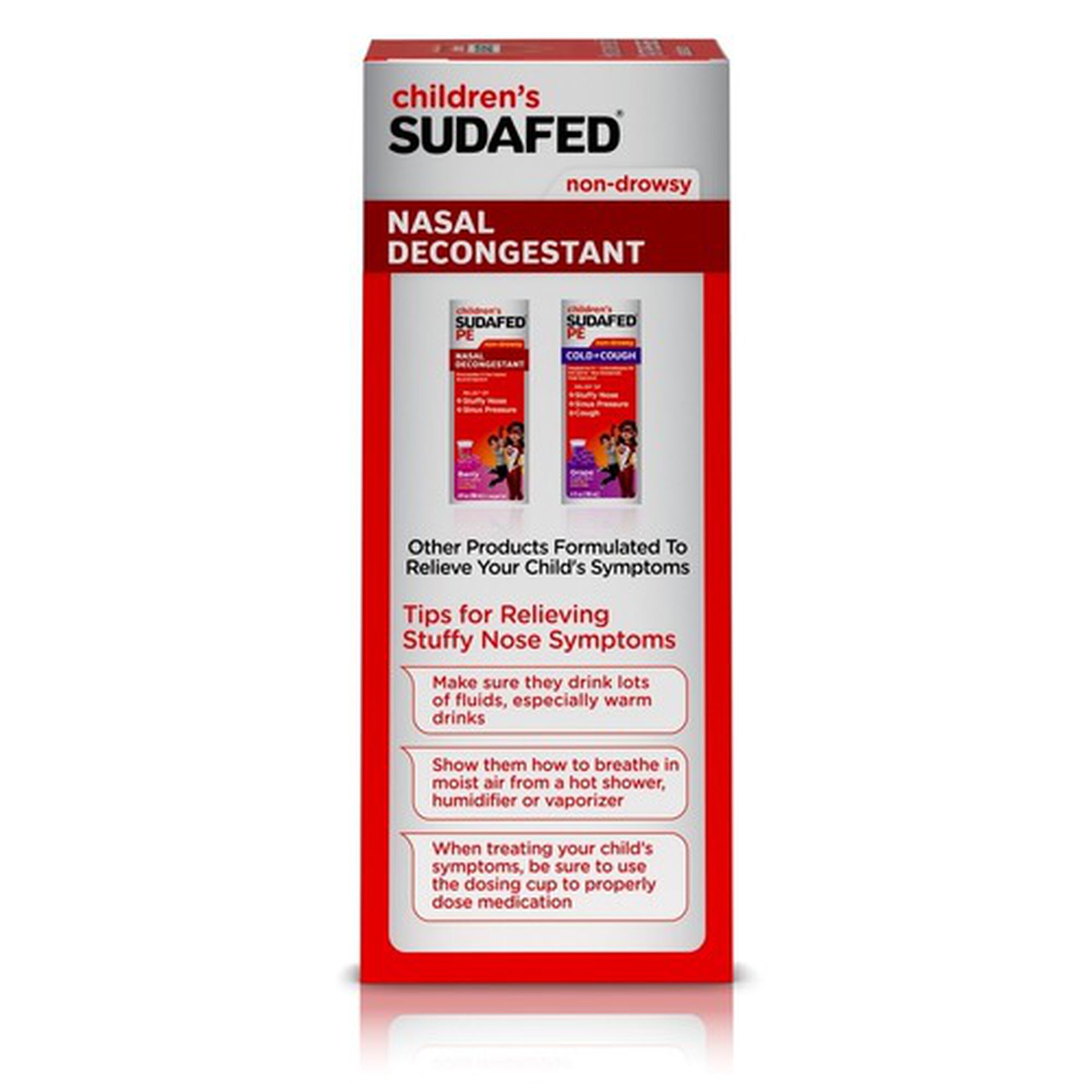 Children's Sudafed Oral Solution, NonDrowsy, Grape Flavor, 4 fl oz