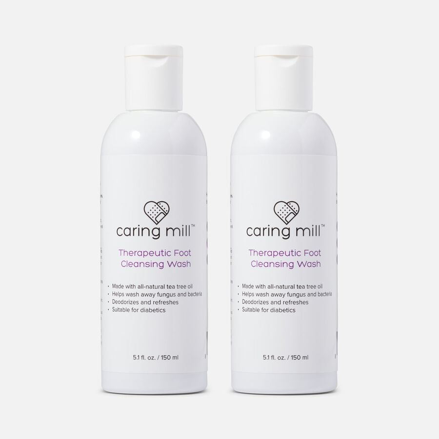 Caring Mill&trade; Therapeutic Foot Cleaning Wash 5.1 oz. (2-Pack), , large image number 0