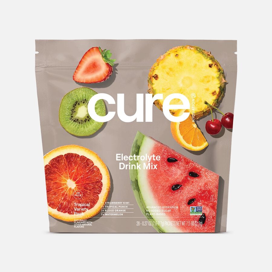 Cure Hydrating Electrolyte Drink Mix Pouches, 28 ct., , large image number 0