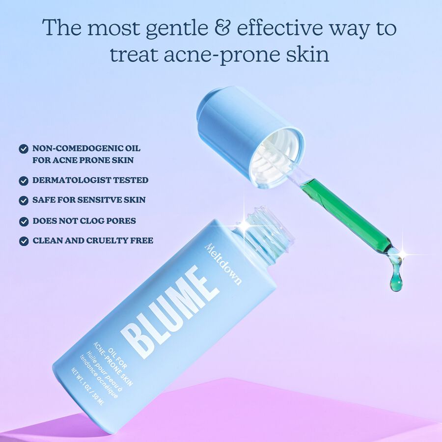 Blume Meltdown Oil for Acne Prone Skin, 1 oz., , large image number 1