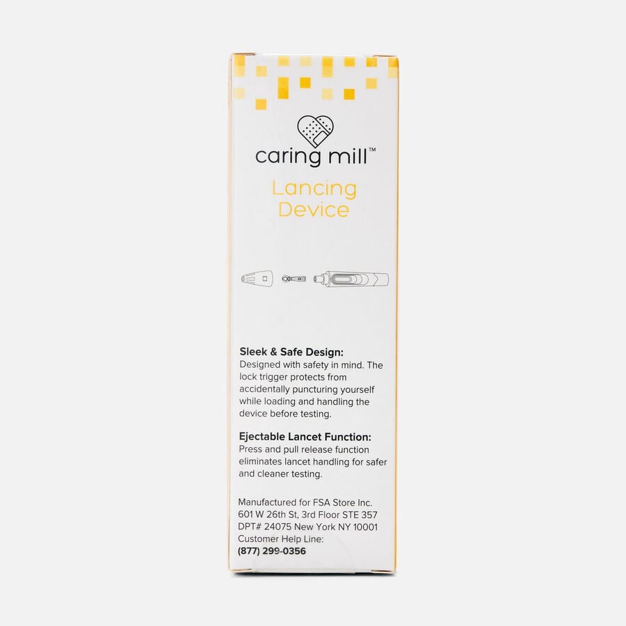 Caring Mill&trade; Lancing Device, , large image number 1