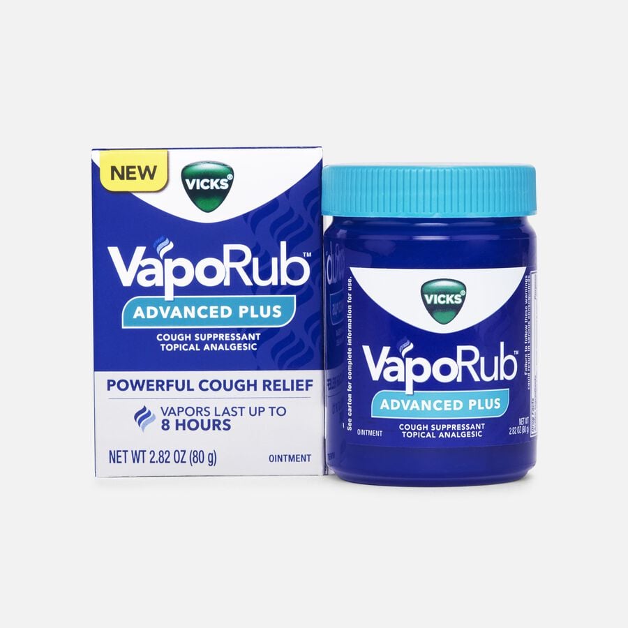 Vicks VapoRub Advanced Plus, 2.82 oz, , large image number 0