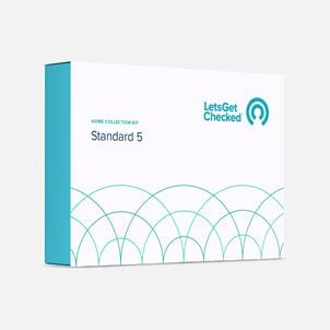 Standard 5 by LetsGetChecked | Chlamydia, Gonorrhea, Trichomoniasis, HIV, & Syphilis Screening