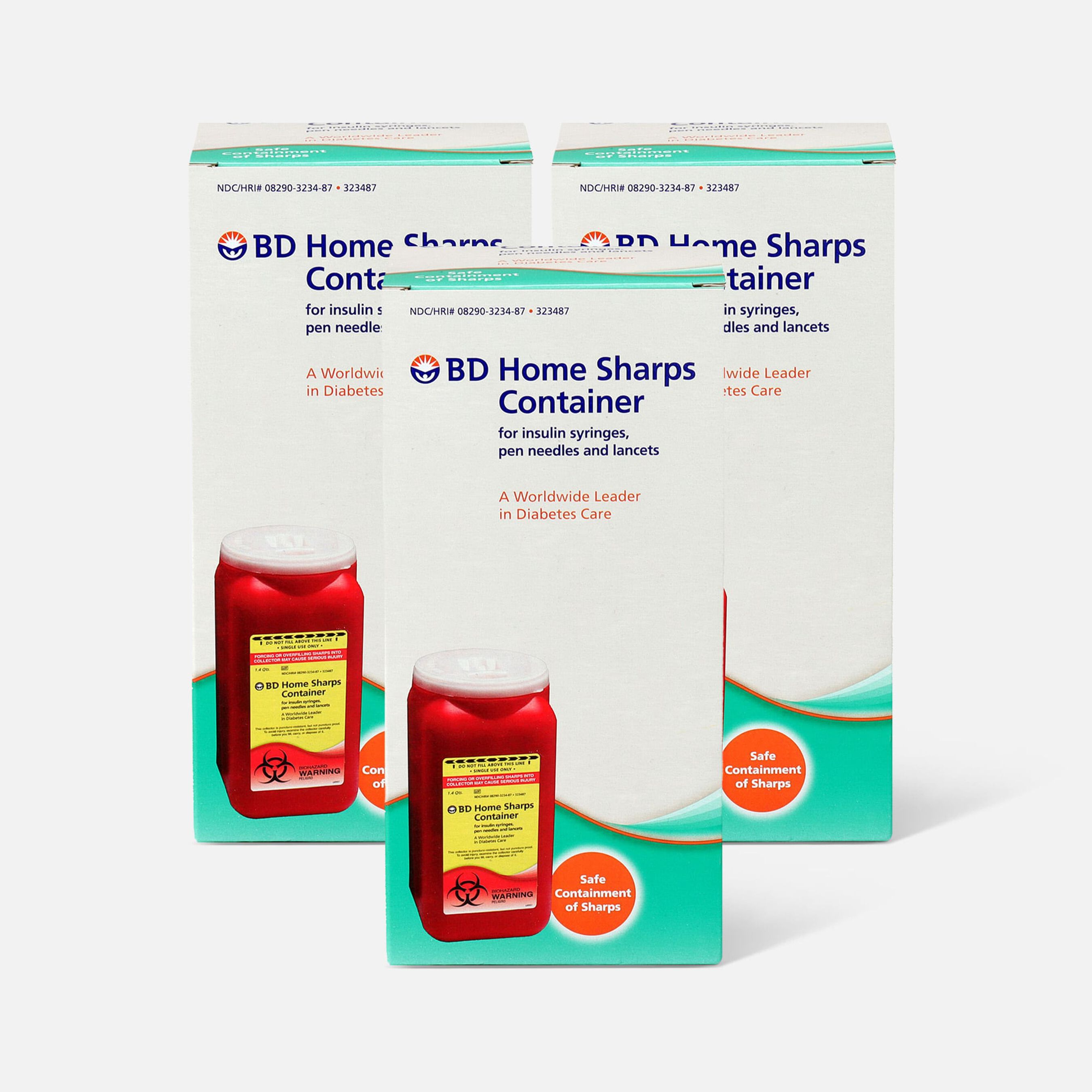 FSA Eligible BD Home Sharps Container (3Pack) FSA Store