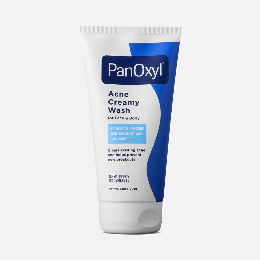 PanOxyl Creamy Wash 4%, 6 oz., , large image number 0