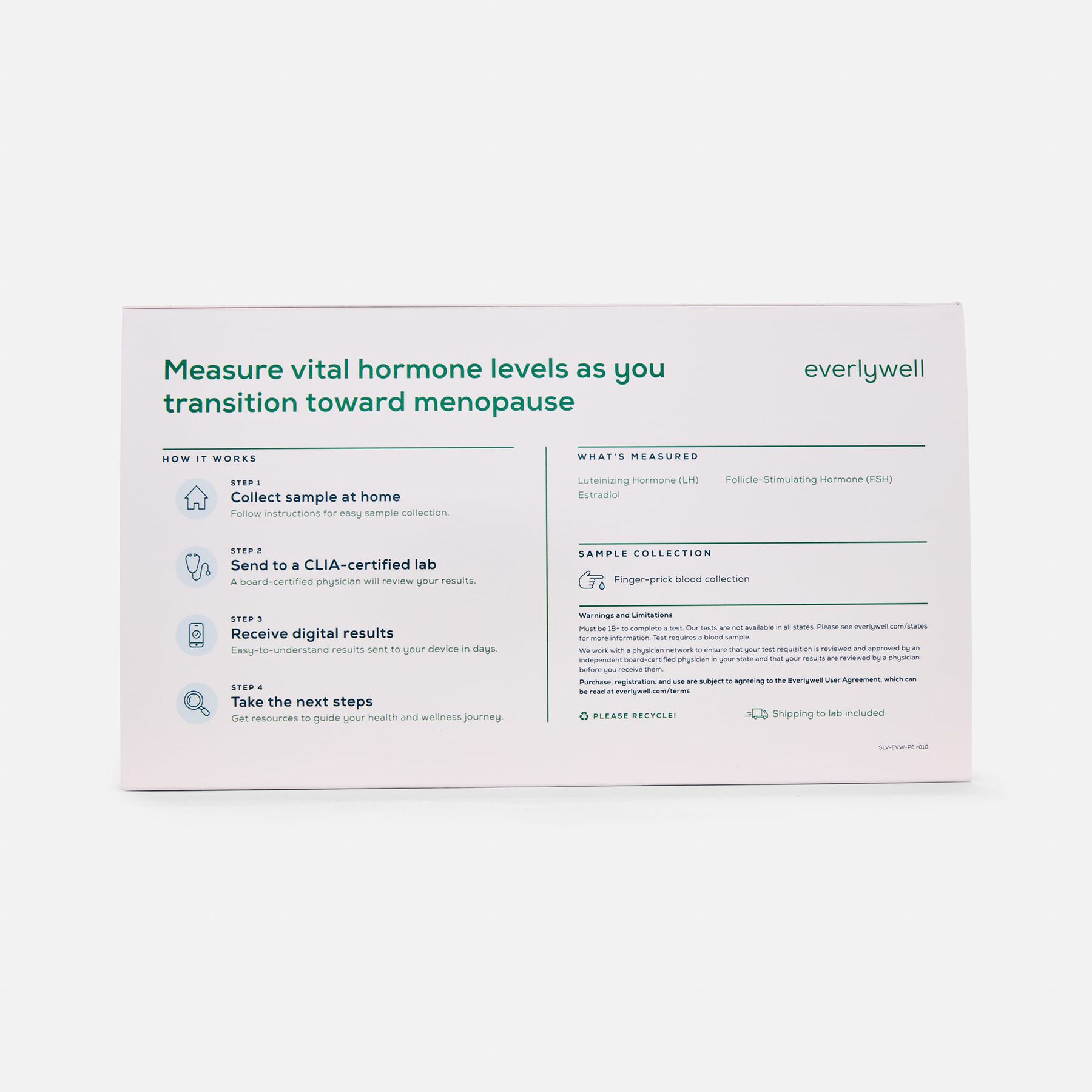 FSA Eligible Everlywell Perimenopause Test FSA Store