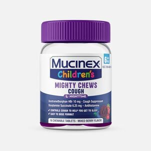 Mucinex Children's Mighty Chews, Nighttime Cough, 16 ct.