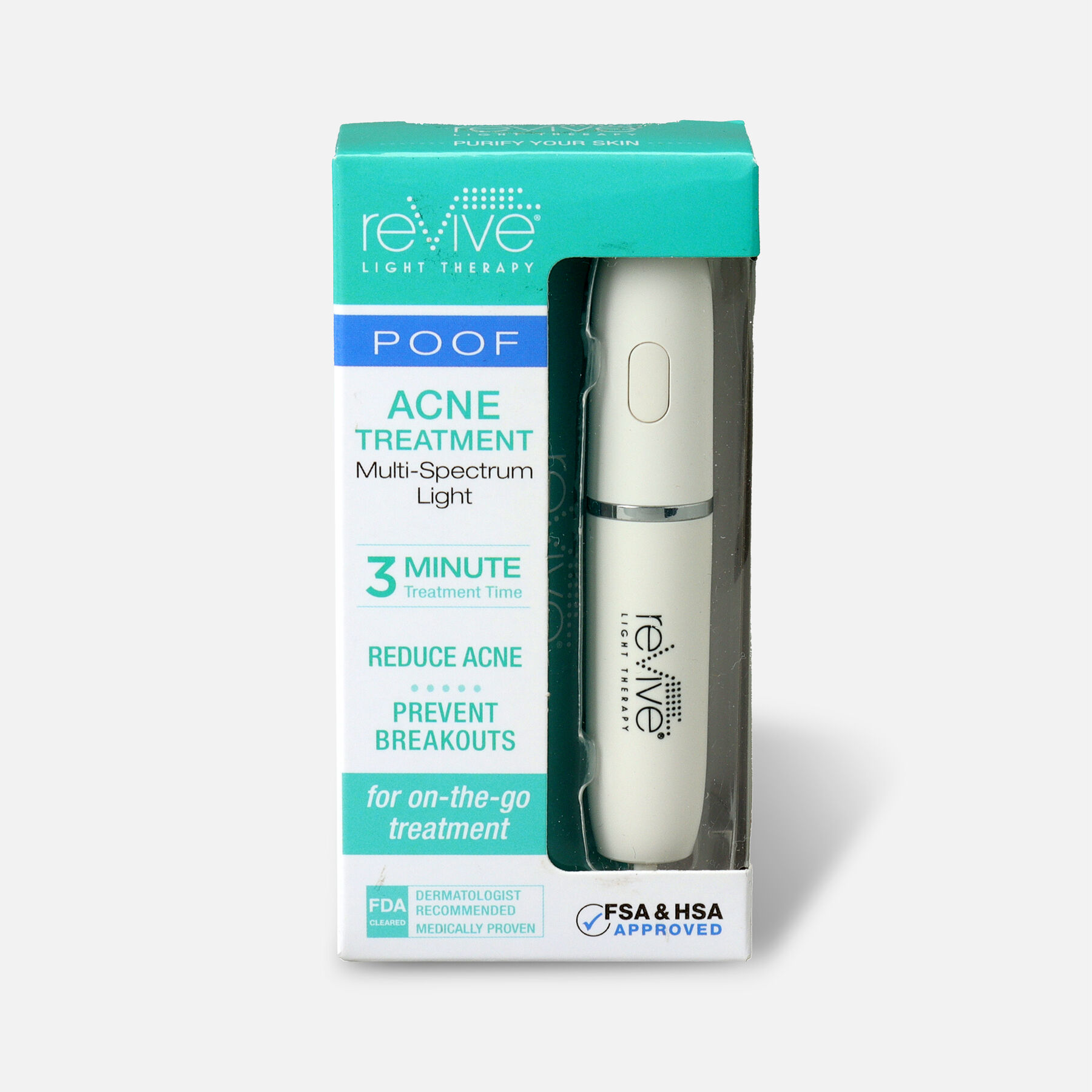 reVive Light Therapy Poof Portable Acne Treatment