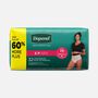 Depend Fresh Protection Adult Incontinence & Postpartum Bladder Leak Underwear for Women, Disposable, Maximum, Small, Blush, 32 ct., , large image number 0