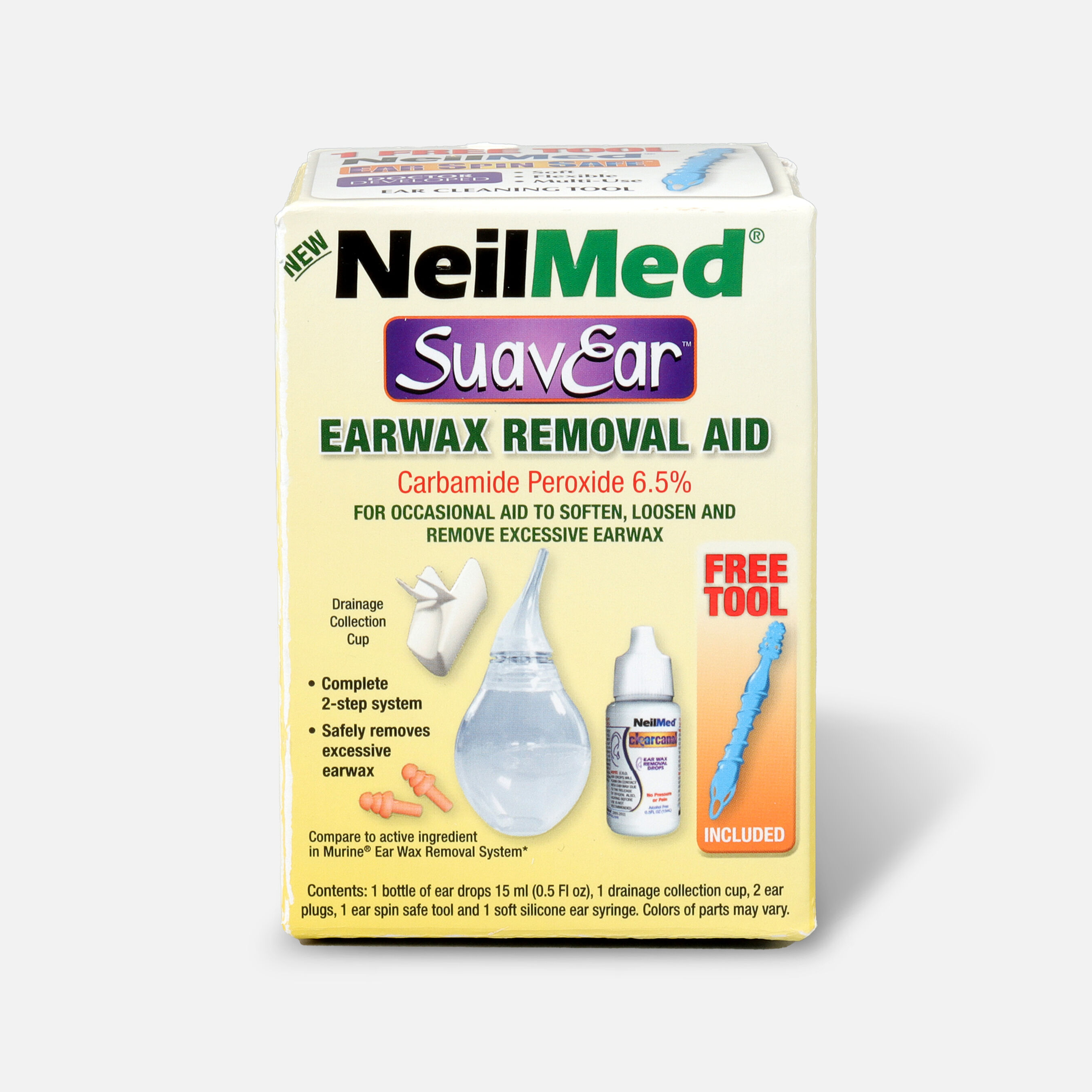 NeilMed SuavEar Ear Wax Removal Aid