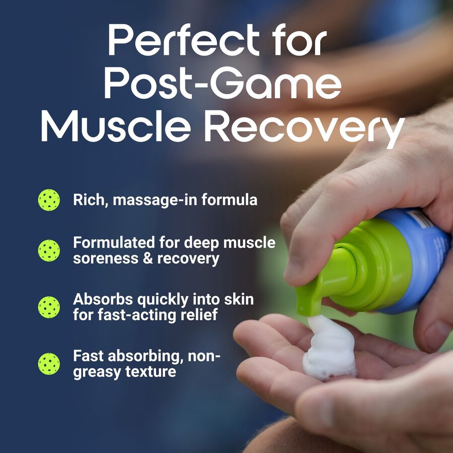 Picklebalm Muscle Recovery Magnesium Foam Pump, 7.1 oz., , large image number 3