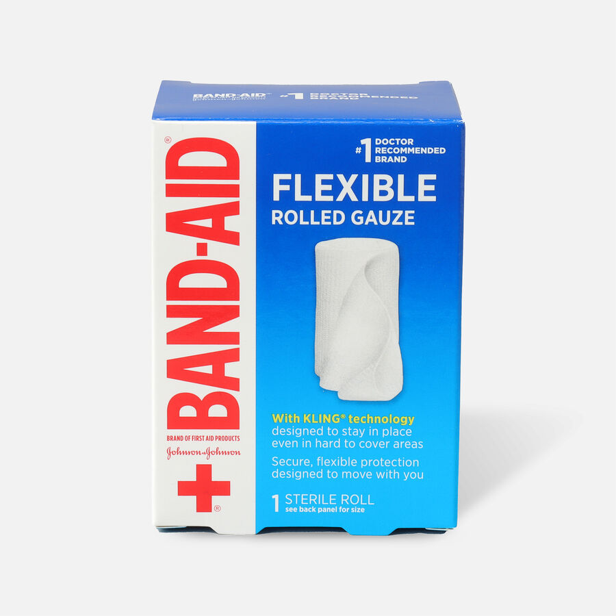Band-Aid Rolled Gauze, 2" x 2.5yds, , large image number 0