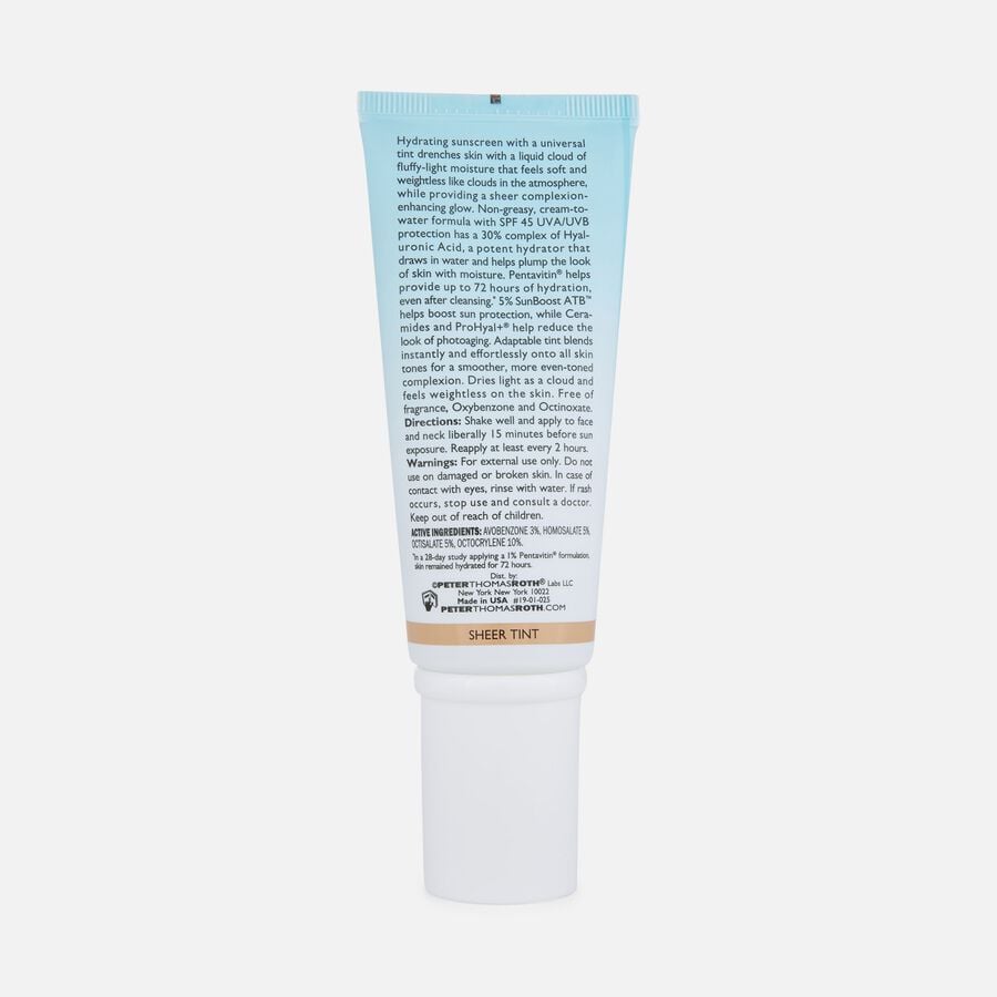 Peter Thomas Roth Water Drench® Broad Spectrum  SPF 45 Hyaluronic Clous Sheer Tint Moisturizer, 1.7 fl oz., , large image number 1