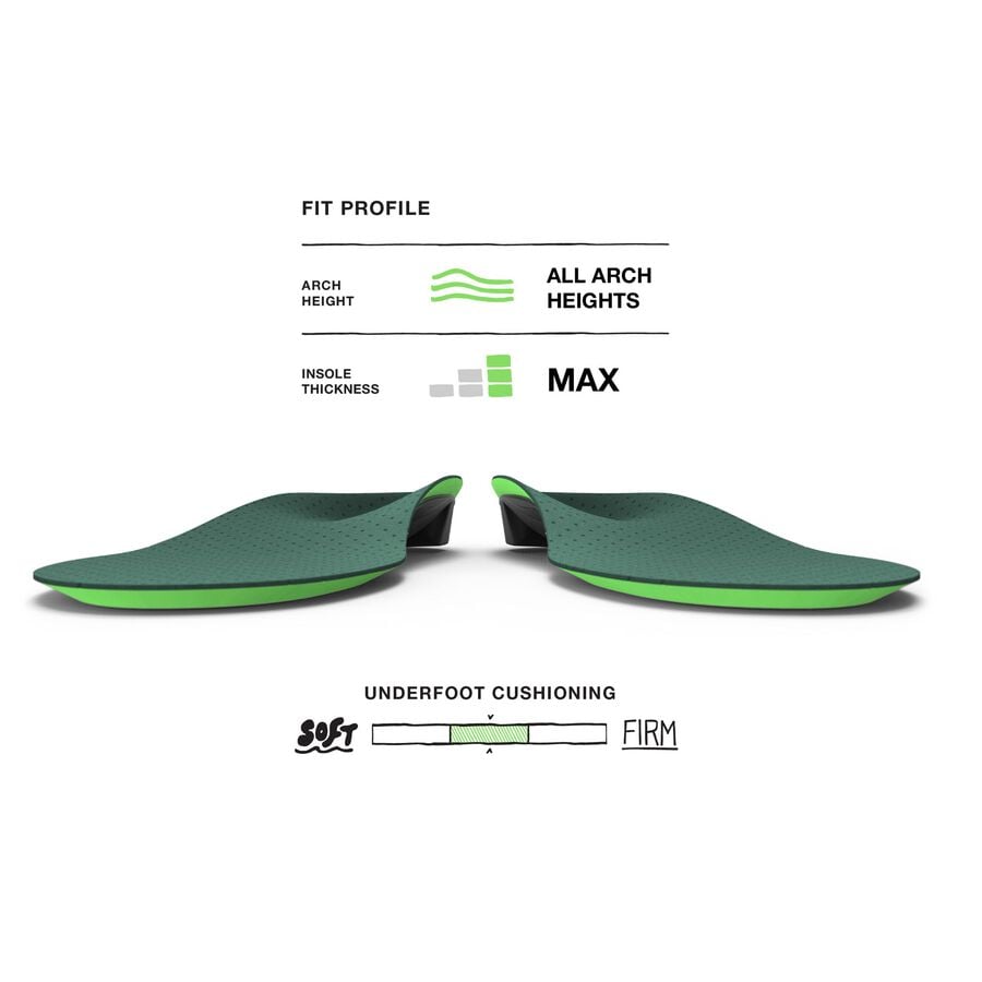 Superfeet Casual Pain Relief Insoles, Size C, , large image number 1