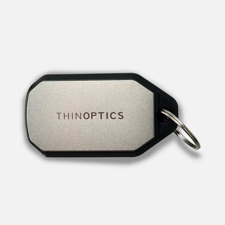 ThinOPTICS Keychain Reading Glasses, Black Frame