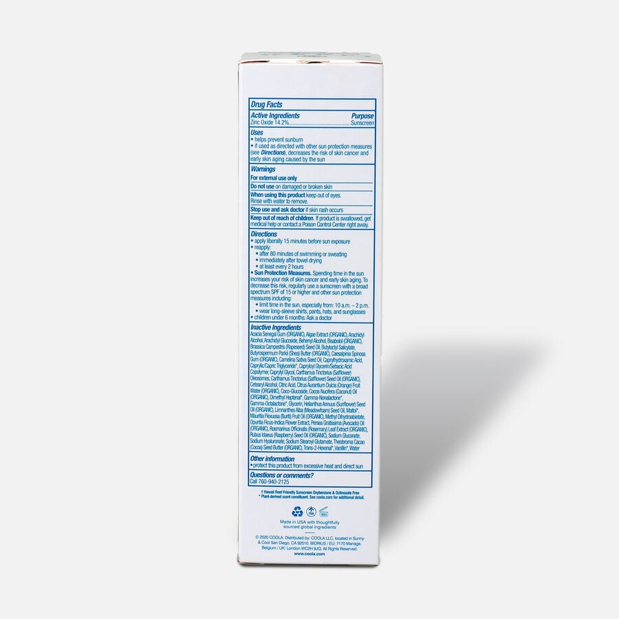 COOLA Mineral Body Organic Sunscreen Lotion SPF 30 Tropical Coconut, 5 oz., , large image number 2