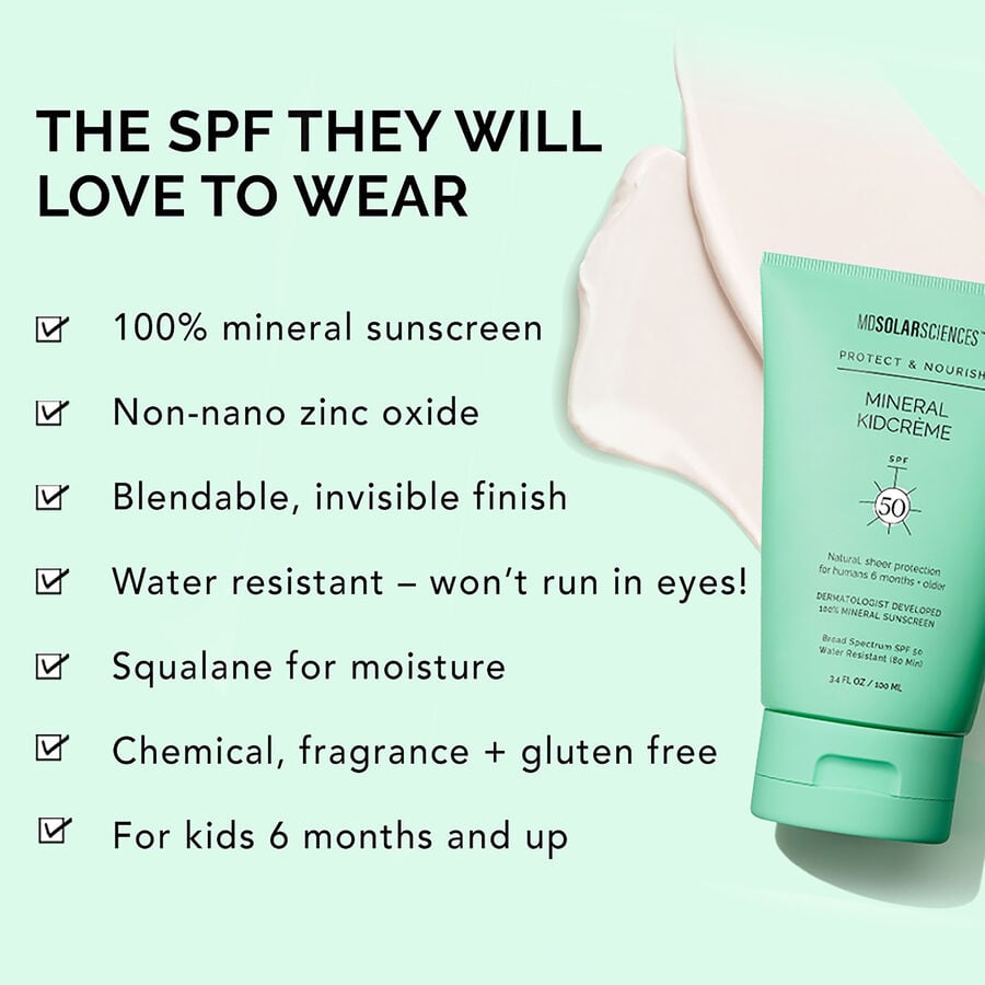 MDSolarSciences KidCrème Mineral Sunscreen SPF 50, 3.4 oz., , large image number 2