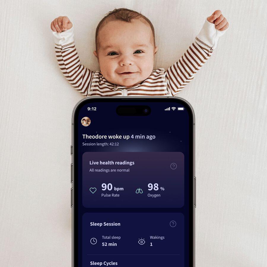 FSA Eligible FDACleared Owlet Dream Sock