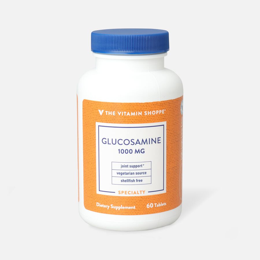 Vitamin Shoppe Glucosamine, 1,000 mg, Tablets, 60 ct., , large image number 0