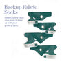 Owlet Accessory Socks, Sea Green, Sea Green, large image number 4
