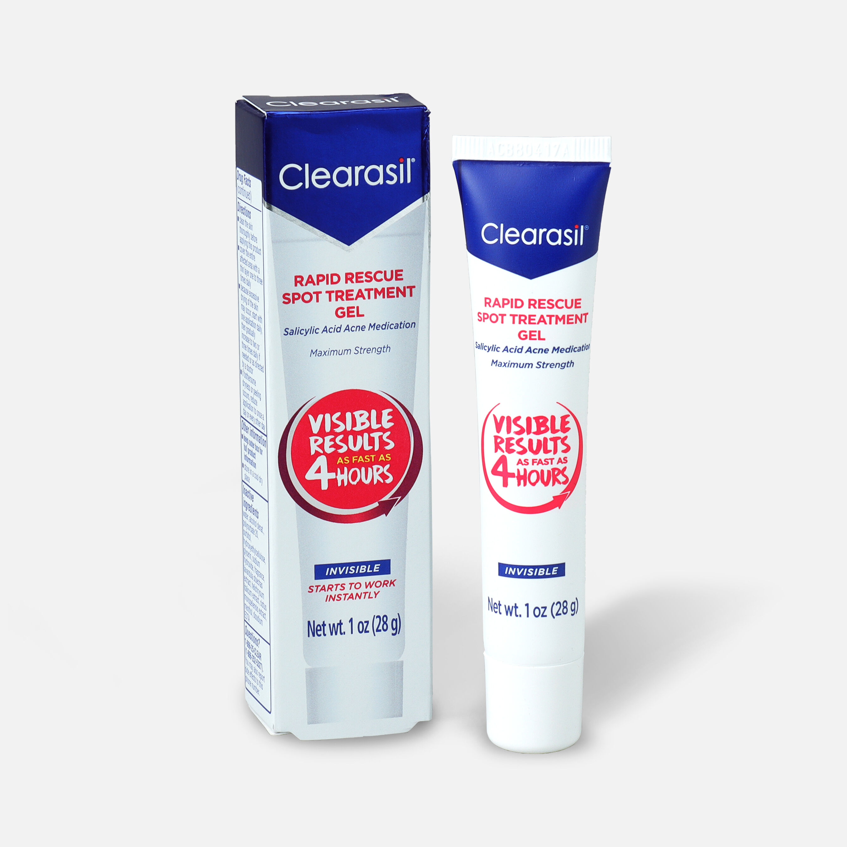 Clearasil Rapid Rescue Acne Spot Treatment Gel, 1oz.
