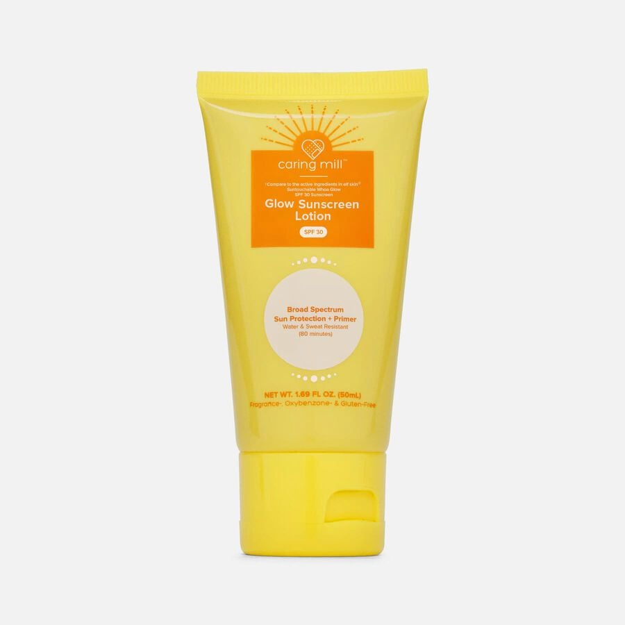 Caring Mill&trade; Glow Sunscreen Lotion, SPF 30, 1.69 oz., , large image number 0