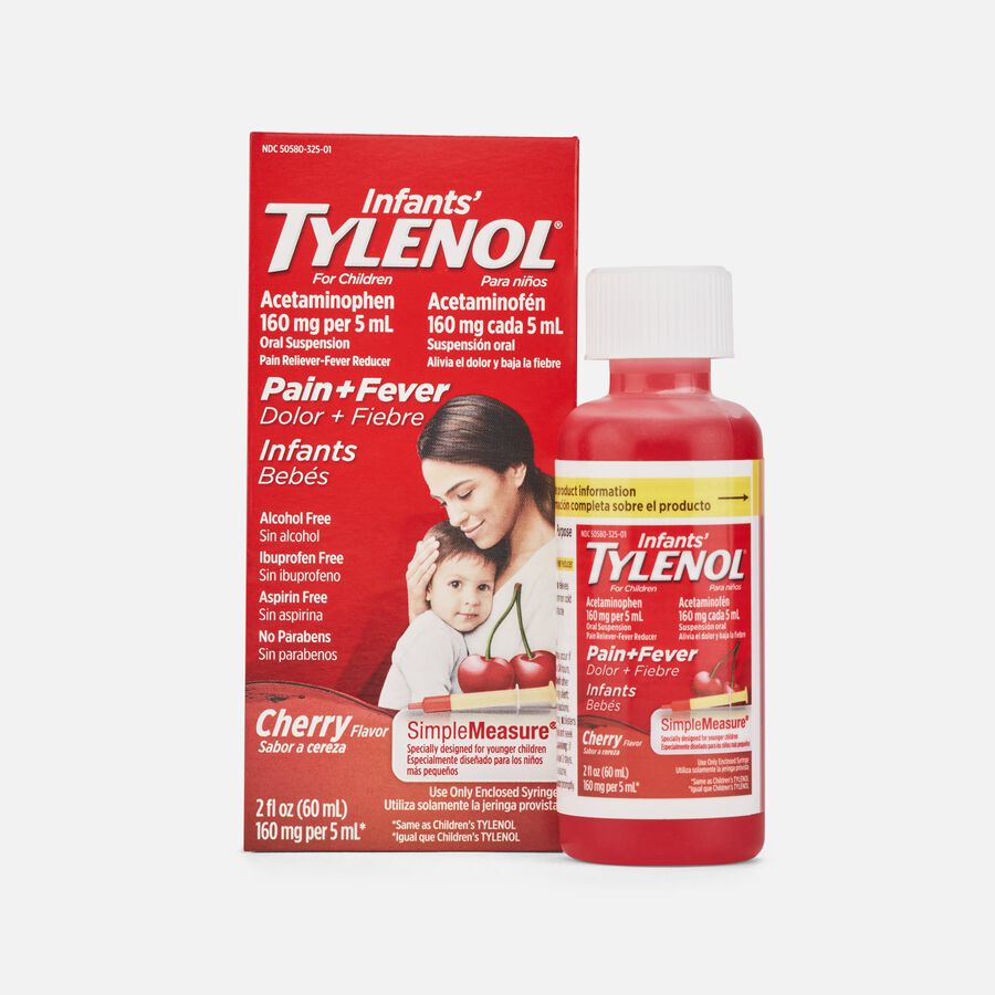 Infants' Tylenol Acetaminophen Liquid Medicine, , large image number 0