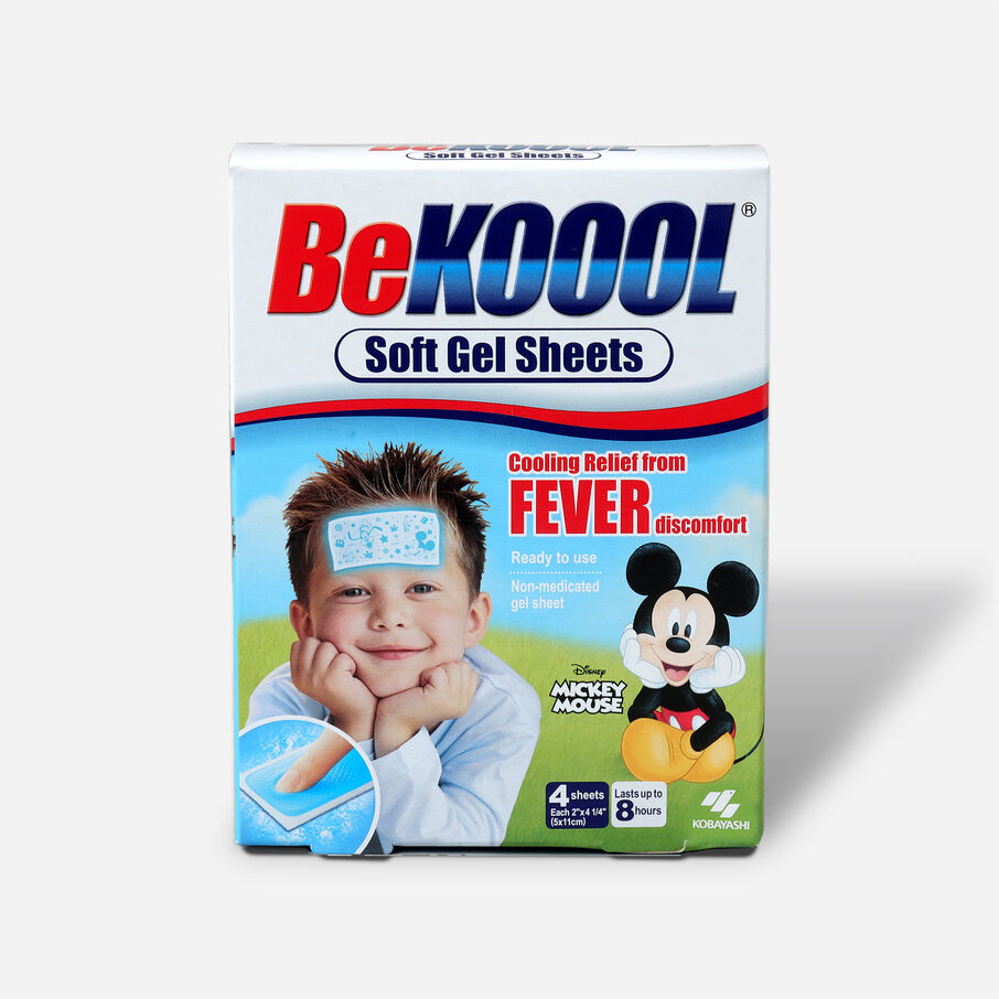 Be Koool Soft Gel Sheets, Adults, 4 ea