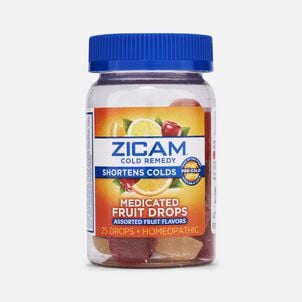 Zicam Cold Remedy Medicated Fruit Drops, 25 ct.