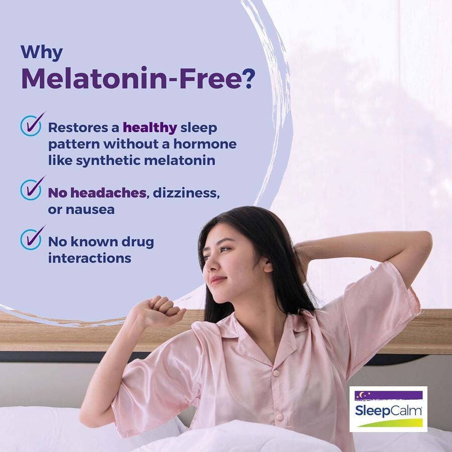 SleepCalm&reg; Meltaway Tablets Homeopathic Medicine, 60 ct., , large image number 2