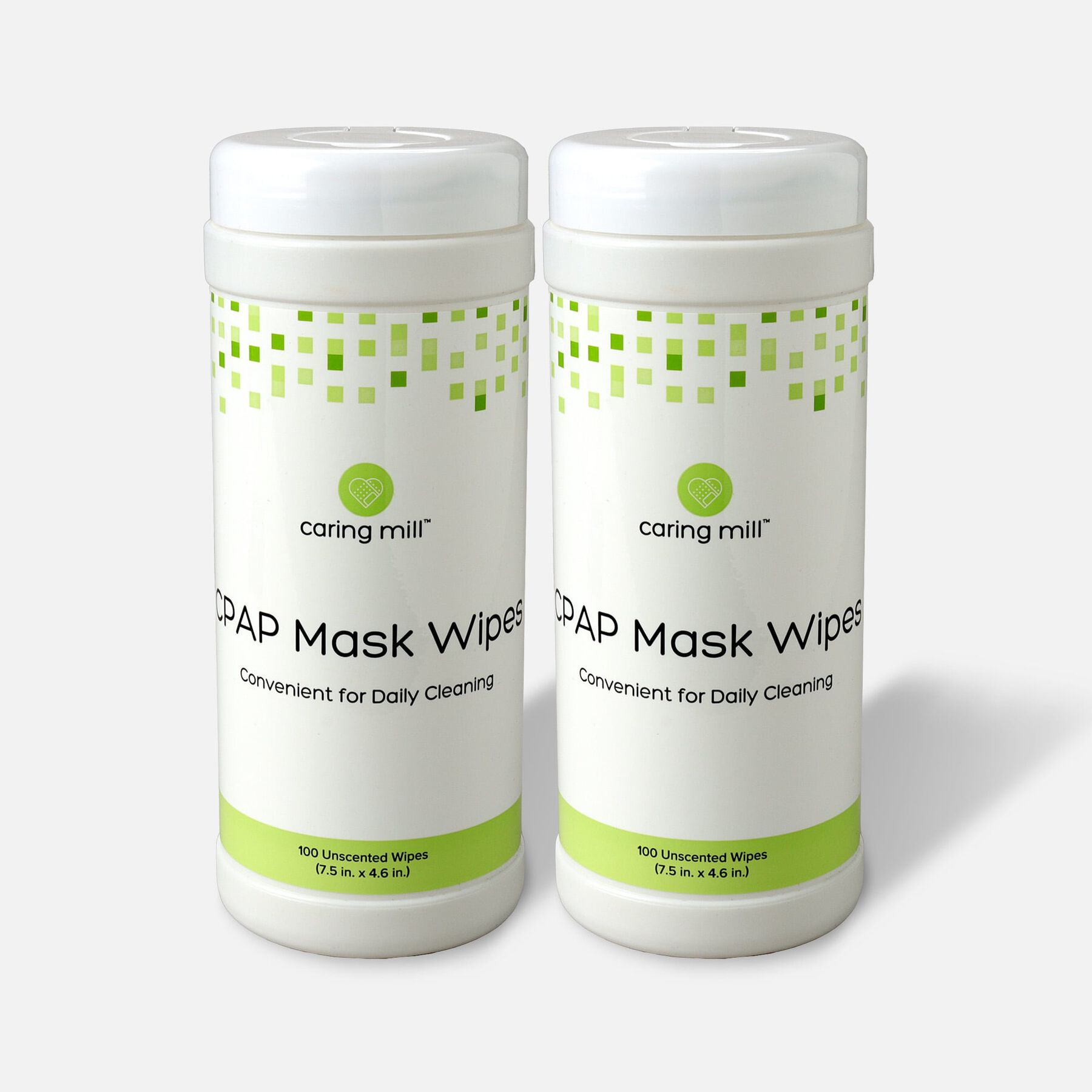 FSA Eligible Caring Mill™ CPAP Wipes, Unscented, 100 ct. (2Pack) FSA Store