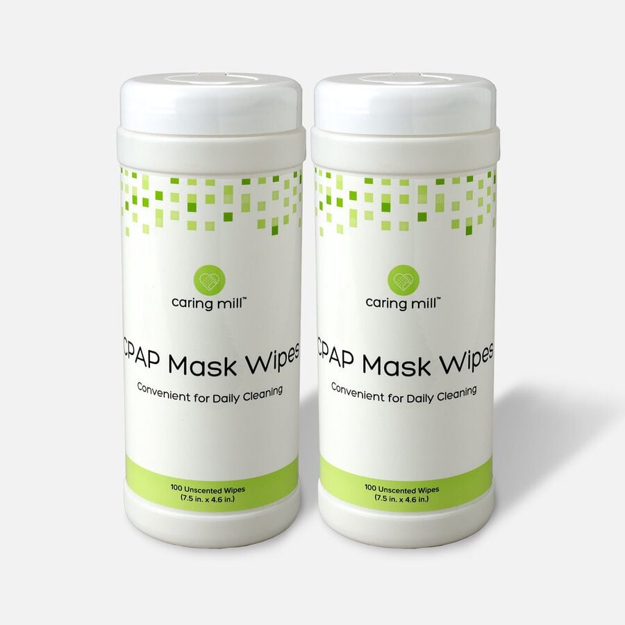 FSA Eligible Caring Mill™ CPAP Wipes, Unscented, 100 ct. (2Pack) FSA