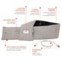 Sharper Image Calming Heat Massaging Neck Wrap, , large image number 1