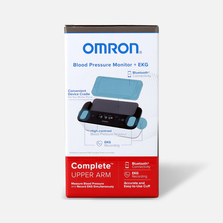 Omron Complete Wireless Upper Arm Blood Pressure Monitor + EKG, , large image number 1