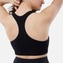 Ingrid + Isabel Basics Seamless Maternity + Nursing Sport Bra, Black, Size XL, , large image number 2