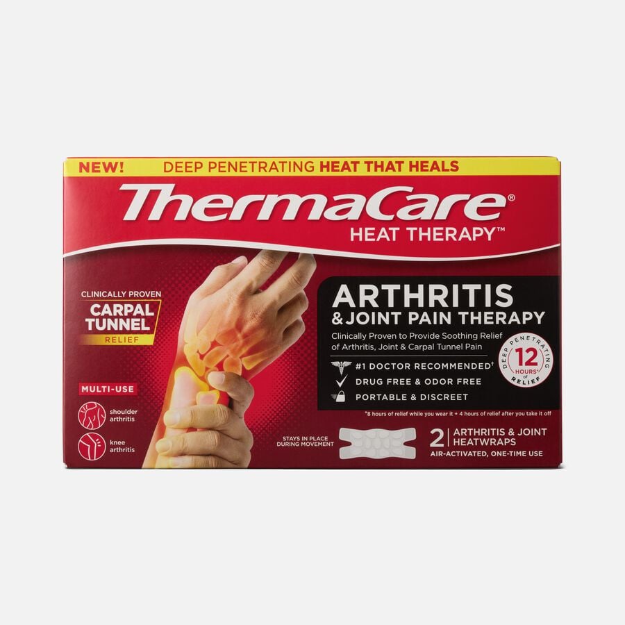 ThermaCare Arthritis & Joint Pain Heatwraps, 2 ct., , large image number 1