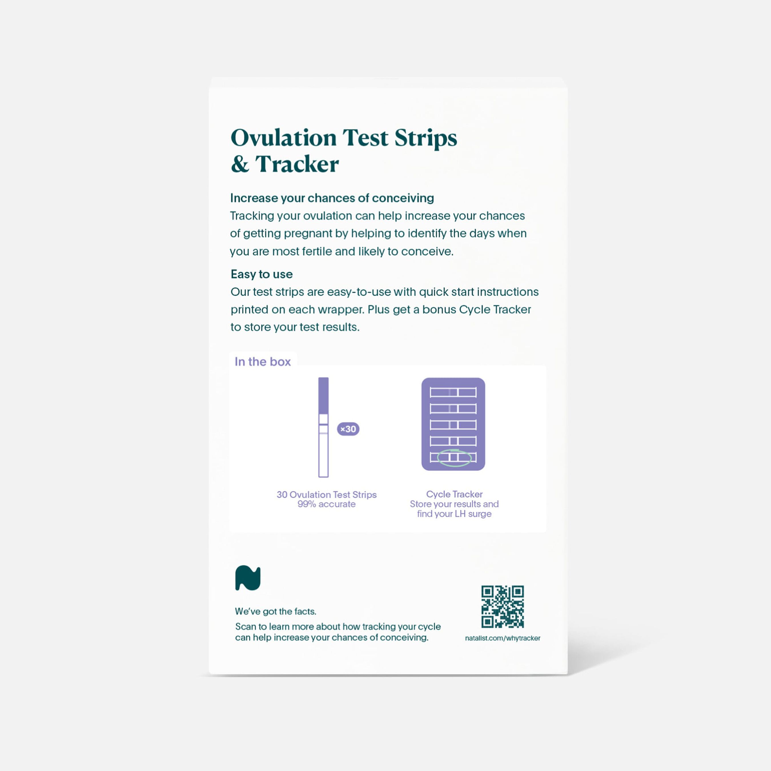 FSA Eligible Natalist Ovulation Test Strips, 30 ct. FSA Store