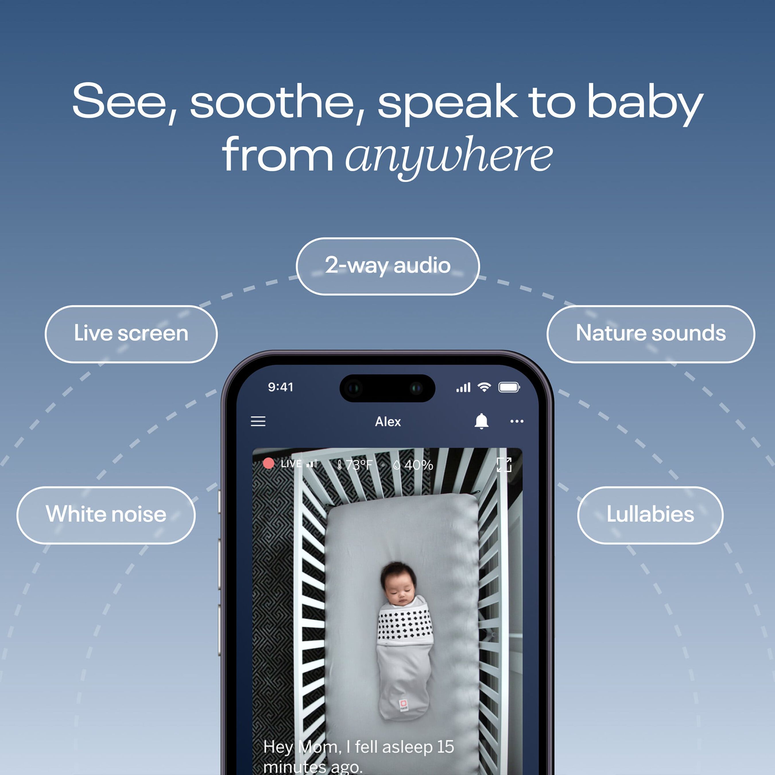 FSA Eligible Nanit Pro Smart Baby Monitor & Wall Mount FSA Store