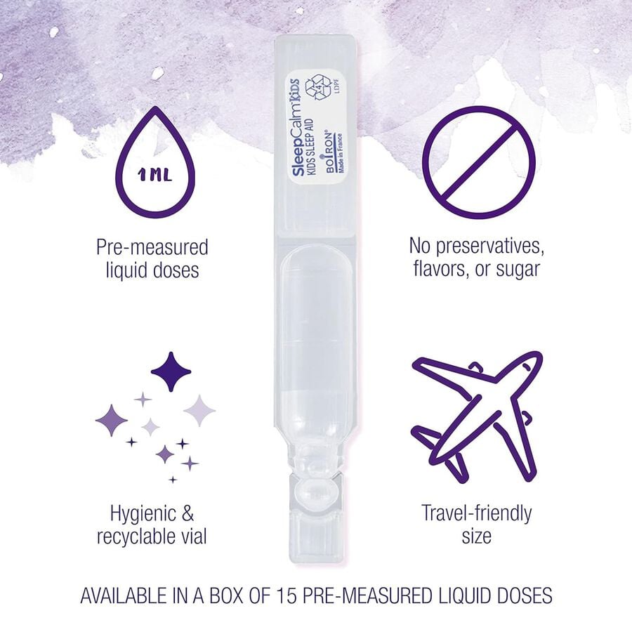 SleepCalm Kids® Liquid Doses Homeopathic Medicine, 15 ct. liquid doses, , large image number 2