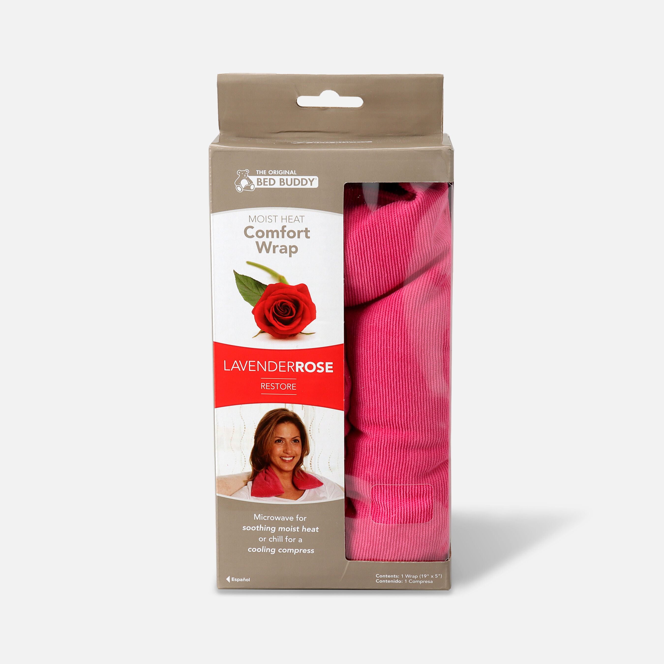 Bed Buddy at Home® Comfort Wrap (Lavender and Rose)