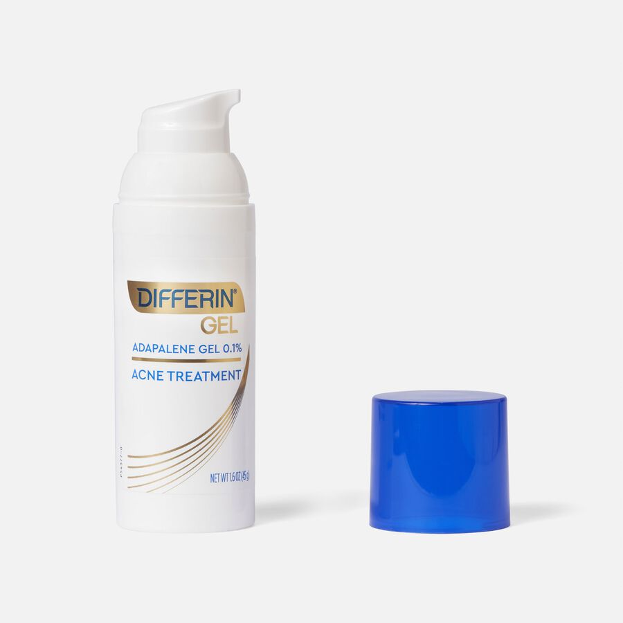 Differin 0.1% Adapalene Treatment Gel with Pump, 45g, , large image number 2