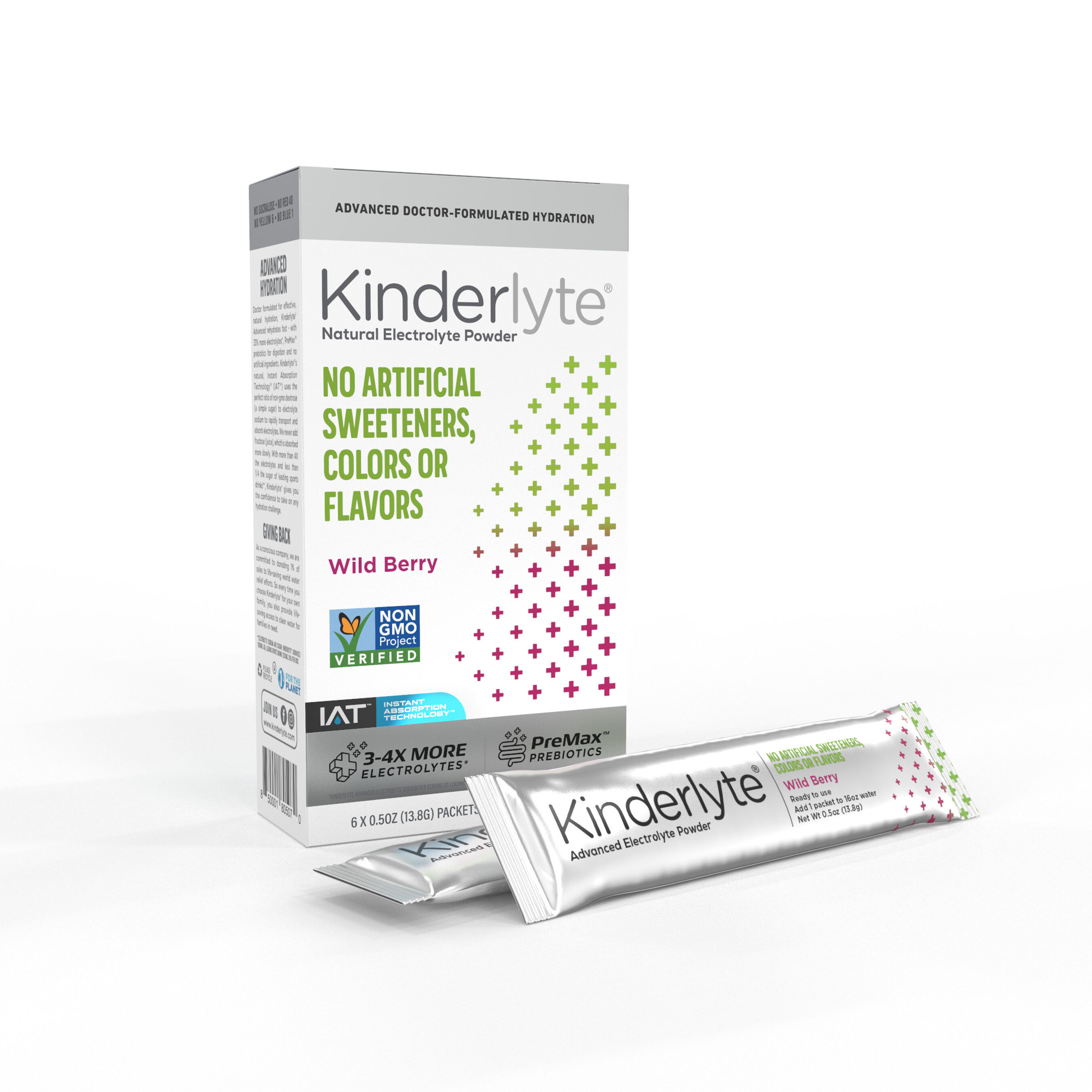 Kinderlyte Advanced Electrolyte Powder, 6 Count