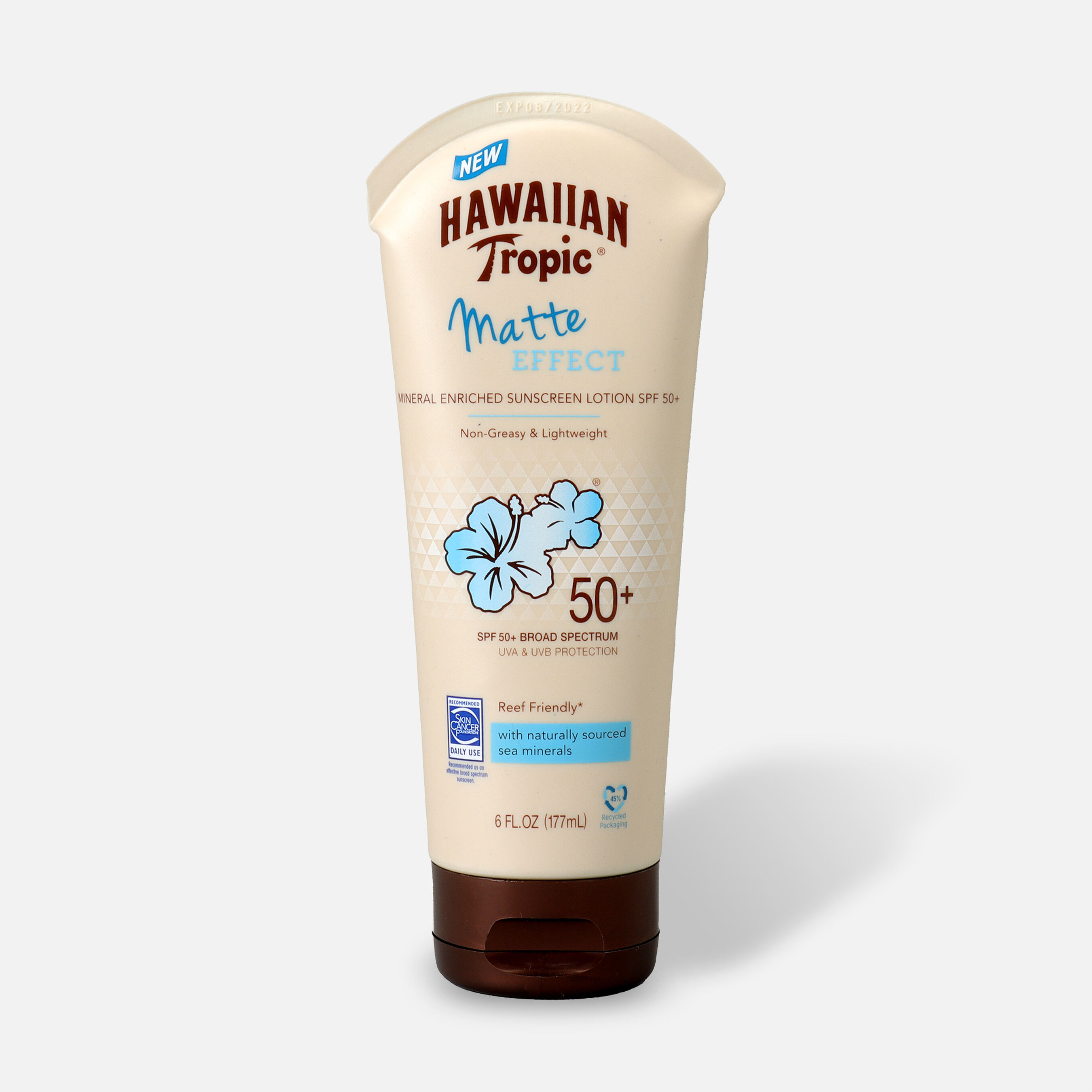 Hawaiian Tropic Matte Effect Sunscreen Lotion SPF 30, 6oz.