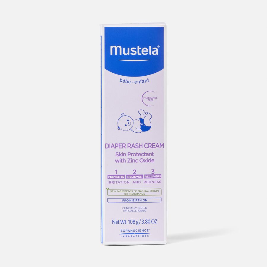 Mustela Diaper Rash Cream, 3.8 oz., , large image number 1